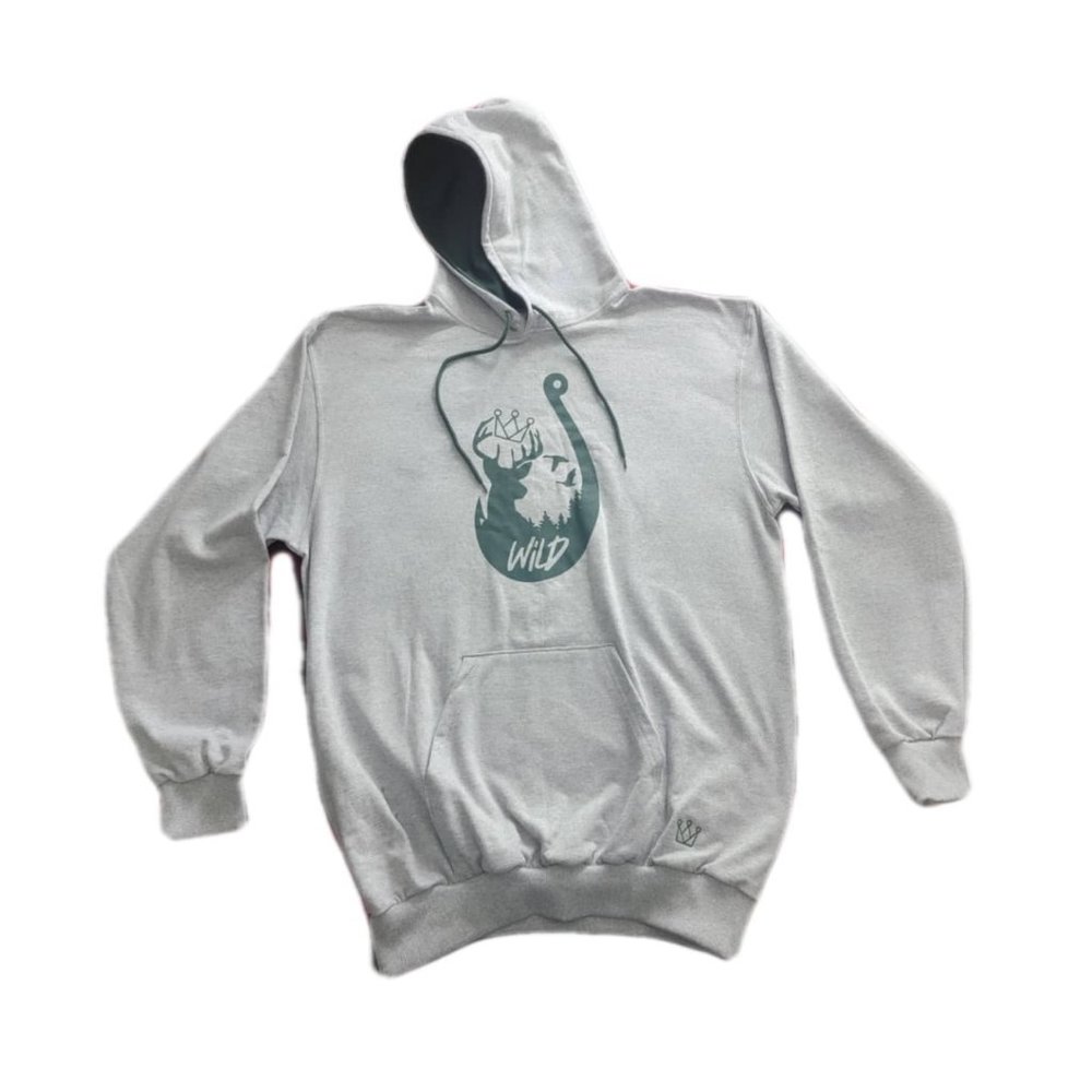 Green & Grey Giffen Wild Hoodie